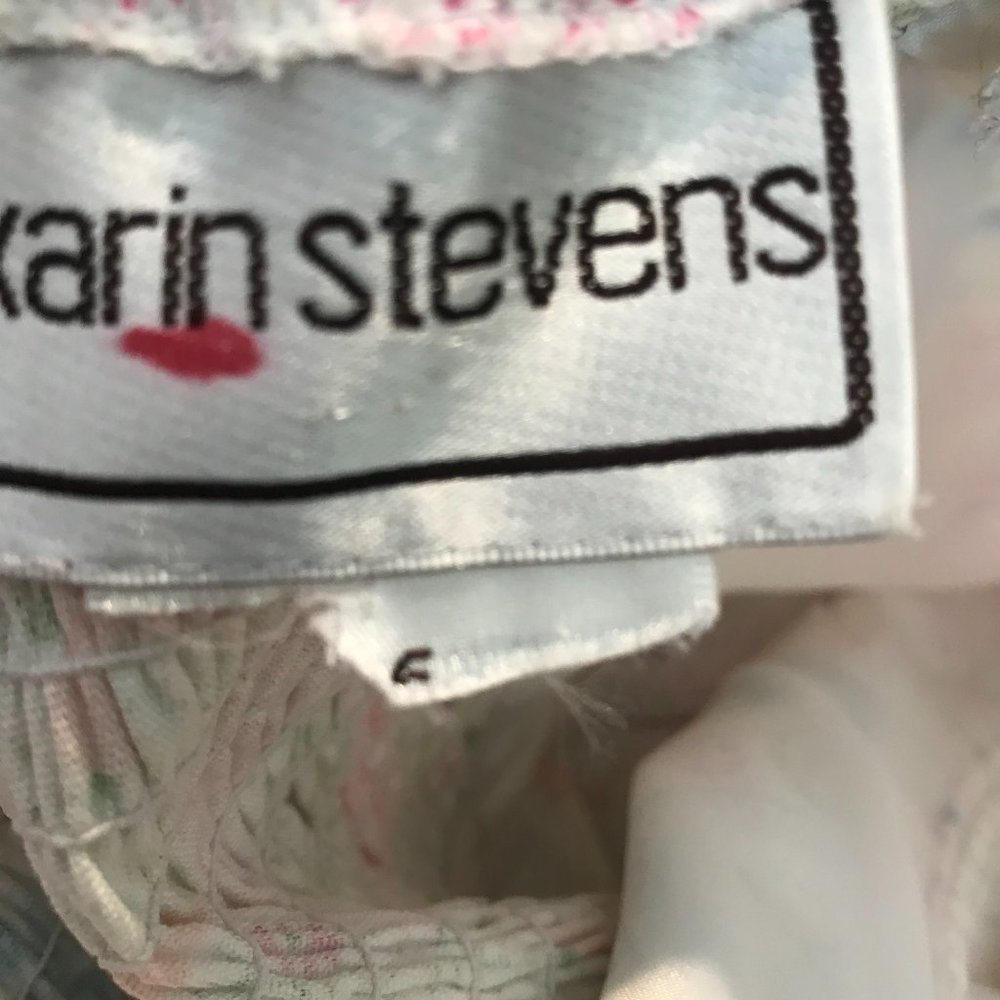 Vintage Karin Stevens Summer/Spring Cottage Core Dress - Picture 6 of 6